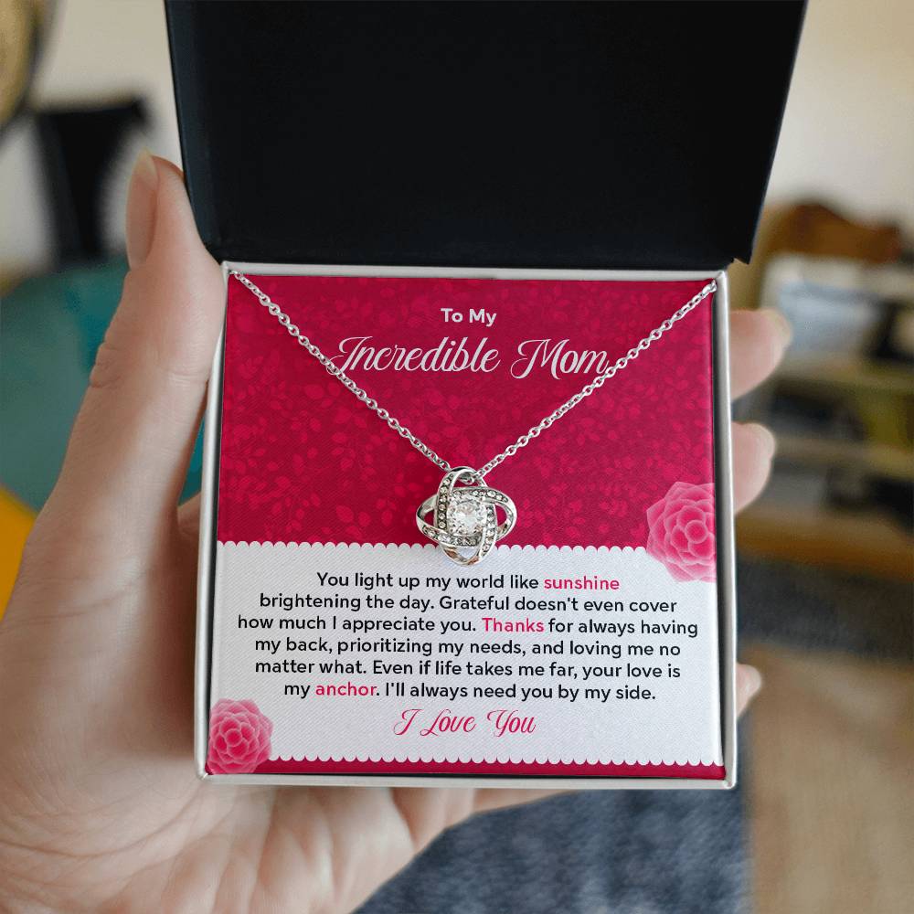 To my Incredible Mom - Gift From Daughter/Son In Law, Present For Mom