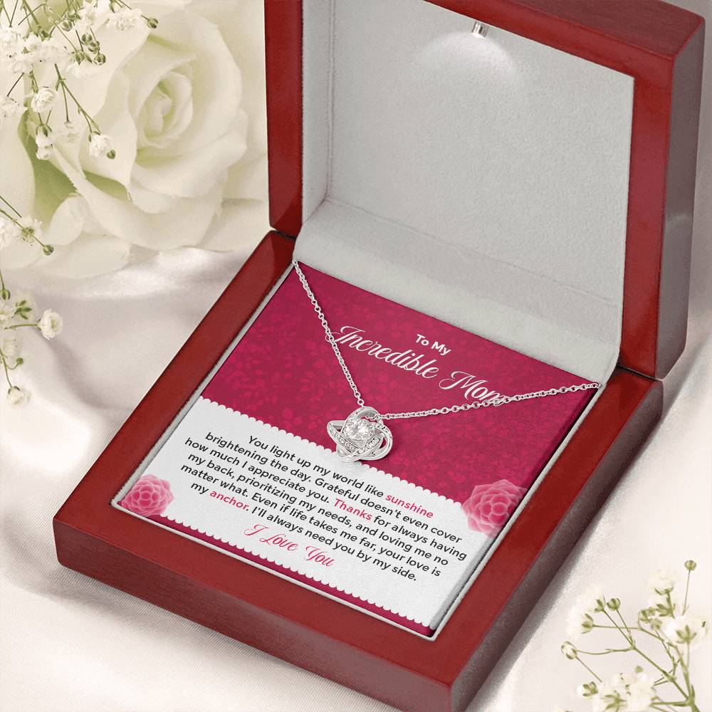 To my Incredible Mom - Gift From Daughter/Son In Law, Present For Mom