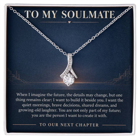 Alluring Beauty Necklace for Soulmate – My Future Begins With You