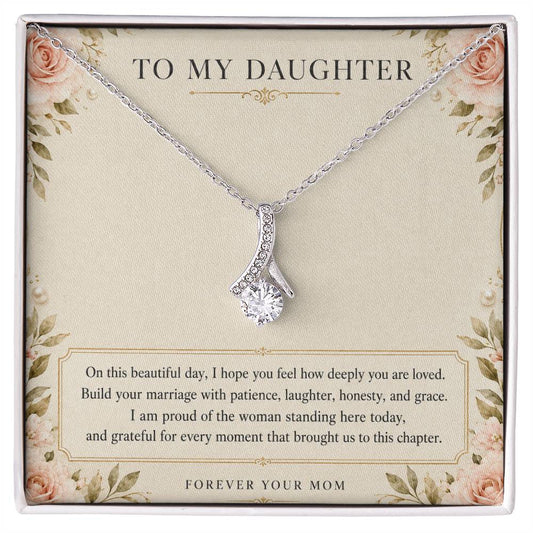Alluring Beauty Necklace for Daughter – A Mother's Wedding Day