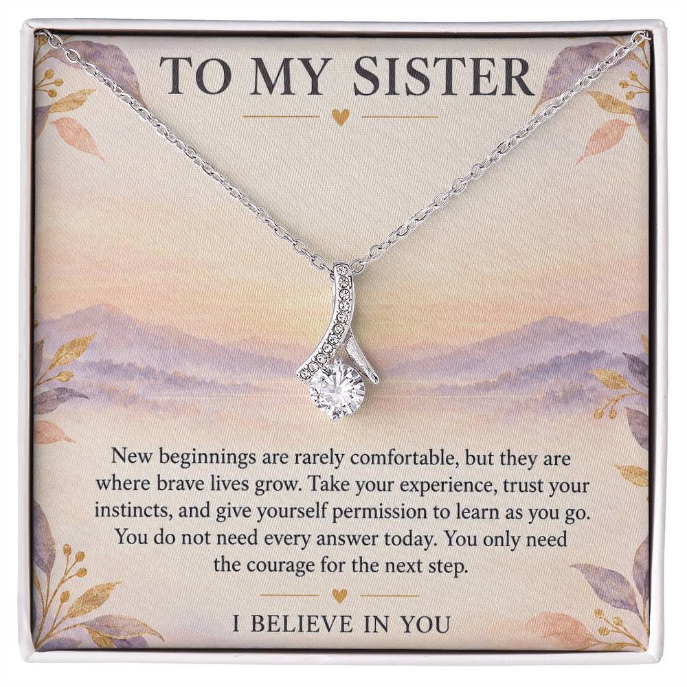 Alluring Beauty Necklace for Sister from Sister – Brave New Beginning — product image 2