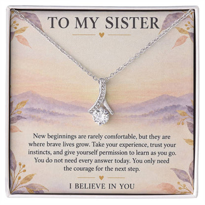 Alluring Beauty Necklace for Sister from Sister – Brave New Beginning — product thumbnail 2