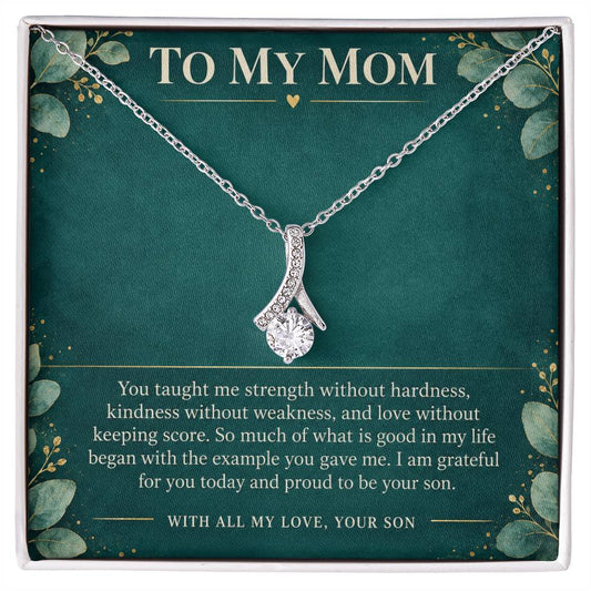Alluring Beauty Necklace for Mom from Son – My Amazing Mom