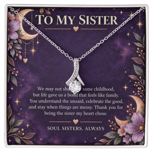 Alluring Beauty Necklace for Sister from Sister at Heart – Soul Sister
