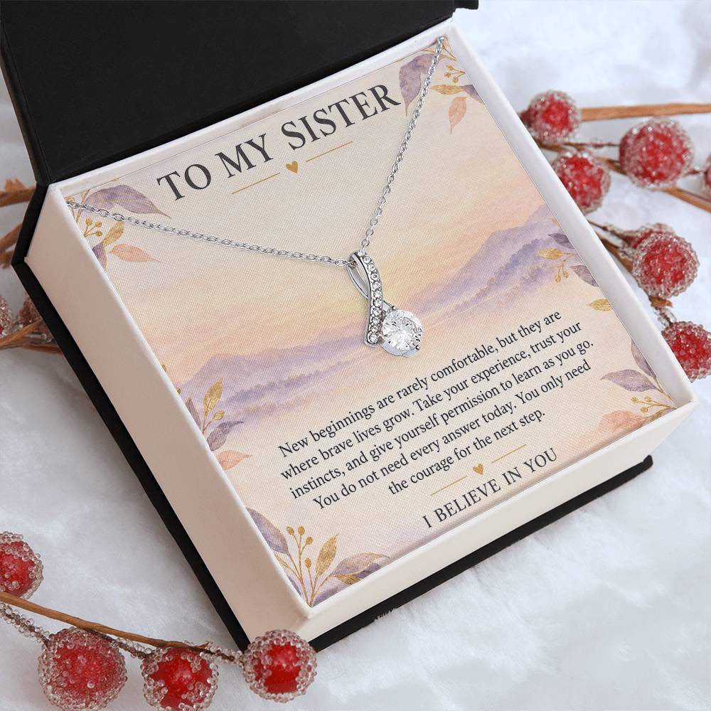 Alluring Beauty Necklace for Sister from Sister – Brave New Beginning — product image 6