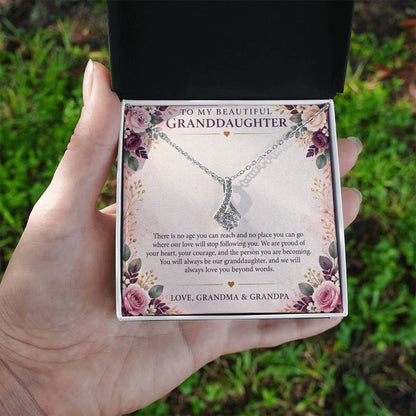 Alluring Beauty Necklace for Granddaughter – Love You Forever — product thumbnail 3