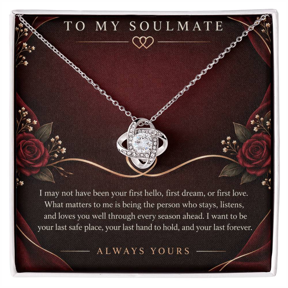 Love Knot Necklace for Soulmate from Partner – My Last Everything — product image 2