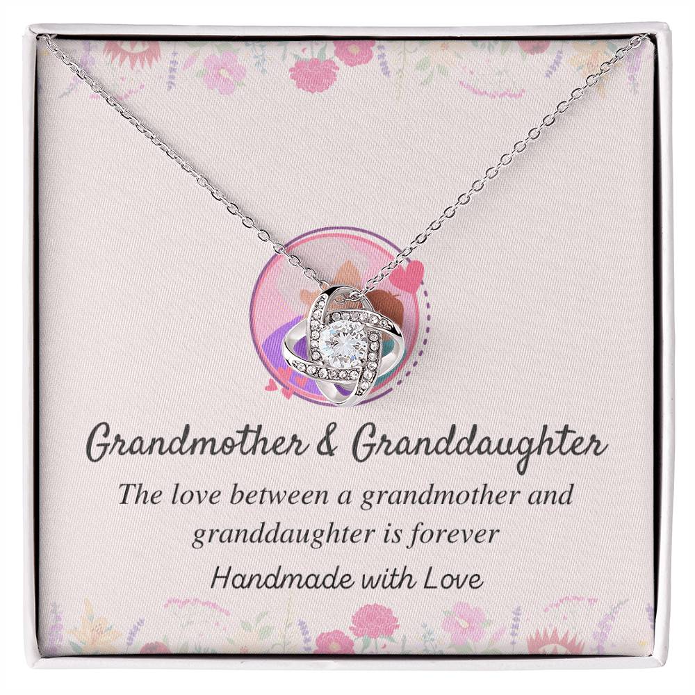 To My Granddaughter Love Knot Necklace – The Love Between Us — product image 22