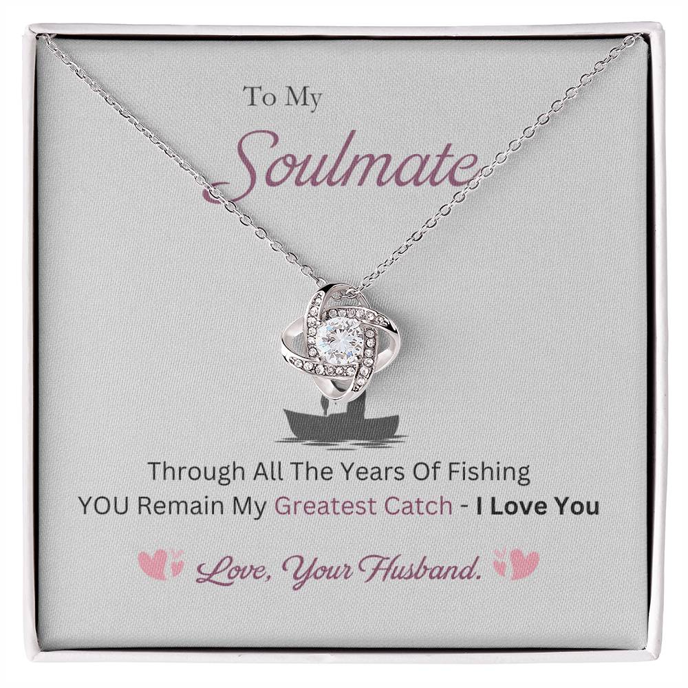 Fishing Love Knot Necklace for Soulmate – My Greatest Catch