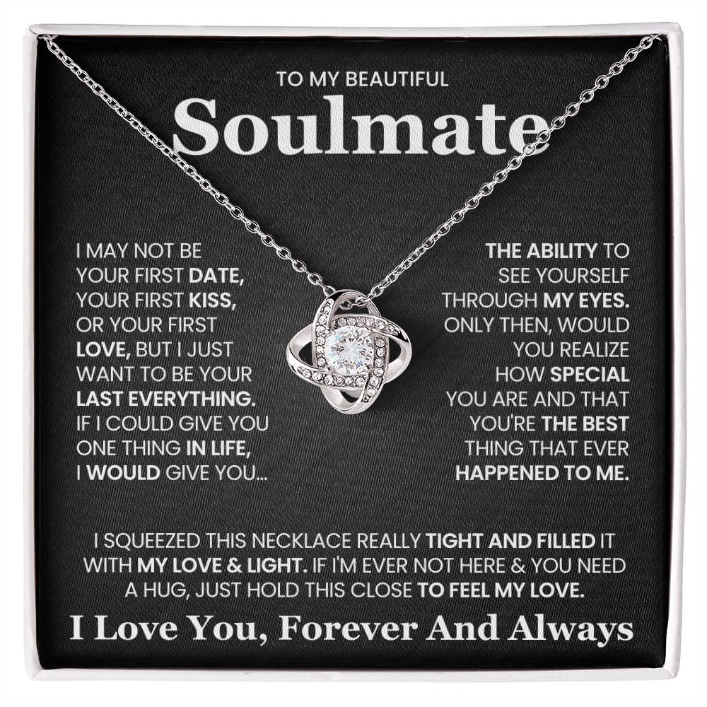 To My Soulmate Love Knot Necklace – Last Everything — product image 2
