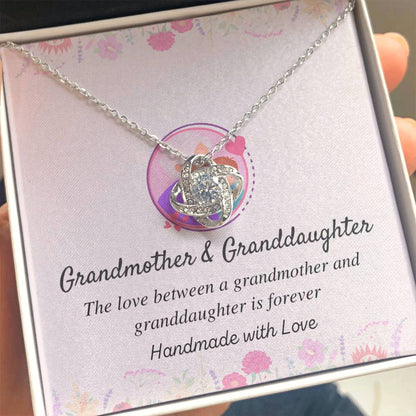Grandmother & Granddaughter Love Knot Necklace – Love Is Forever — product thumbnail 20