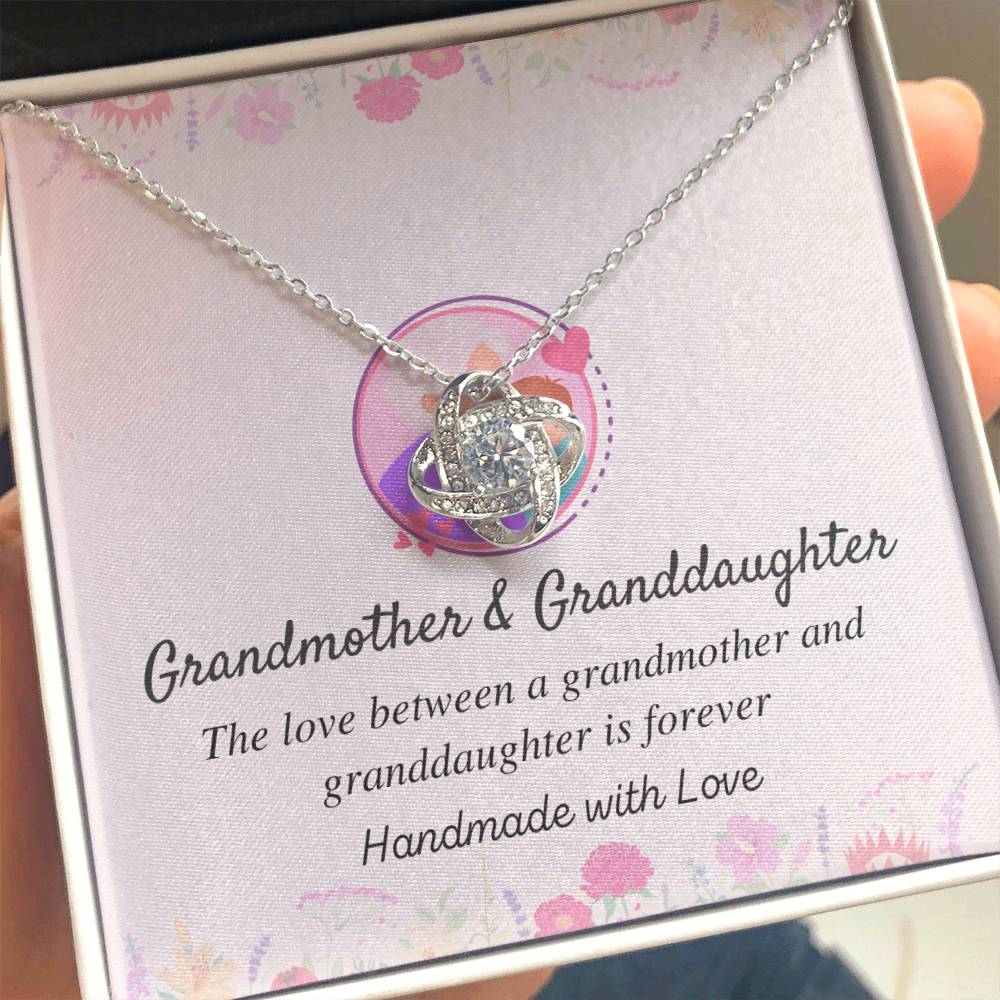 To My Granddaughter Love Knot Necklace – The Love Between Us — product image 20