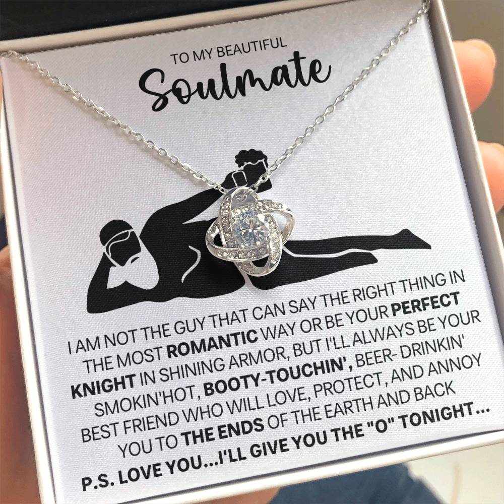 To My Beautiful Soulmate Love Knot Necklace – Best Friend Forever — product image 20