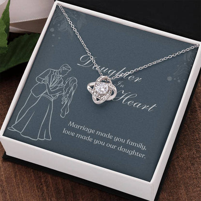 Daughter-in-Law Love Knot Necklace – Marriage Made You Family