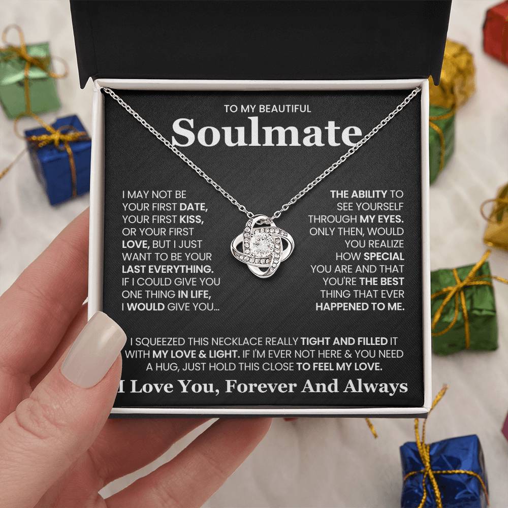 To My Soulmate Love Knot Necklace – Last Everything — product image 27