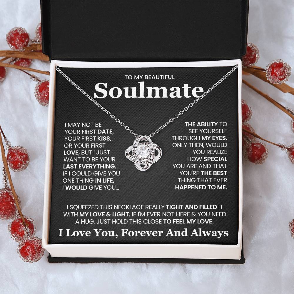 To My Soulmate Love Knot Necklace – Last Everything — product image 31