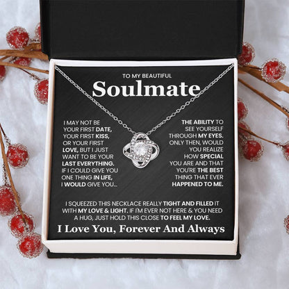 To My Soulmate Love Knot Necklace – Last Everything — product thumbnail 31