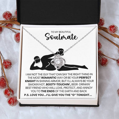 To My Beautiful Soulmate Love Knot Necklace – Best Friend Forever — product thumbnail 33