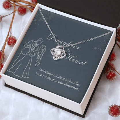 Daughter-in-Law Love Knot Necklace – Marriage Made You Family