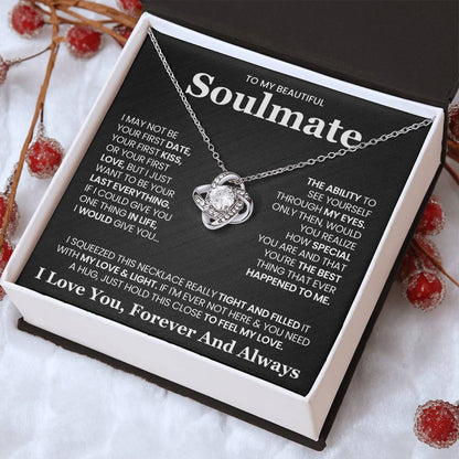To My Soulmate Love Knot Necklace – Last Everything — product thumbnail 32