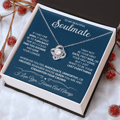 To My Soulmate Love Knot Necklace – My Last Everything — product thumbnail 33