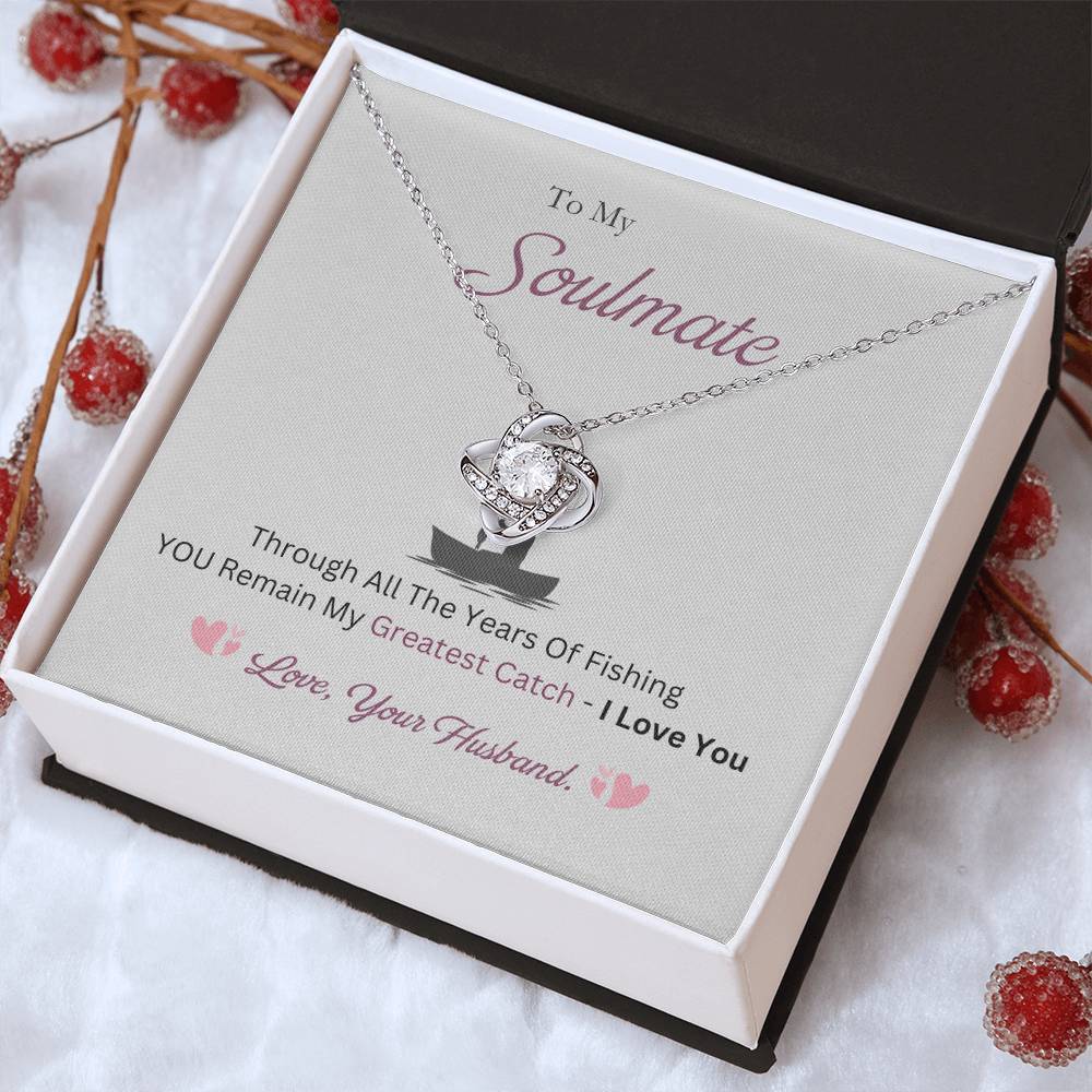 Fishing Love Knot Necklace for Soulmate – My Greatest Catch