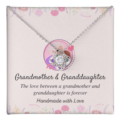 Grandmother & Granddaughter Love Knot Necklace – Love Is Forever — product thumbnail 38