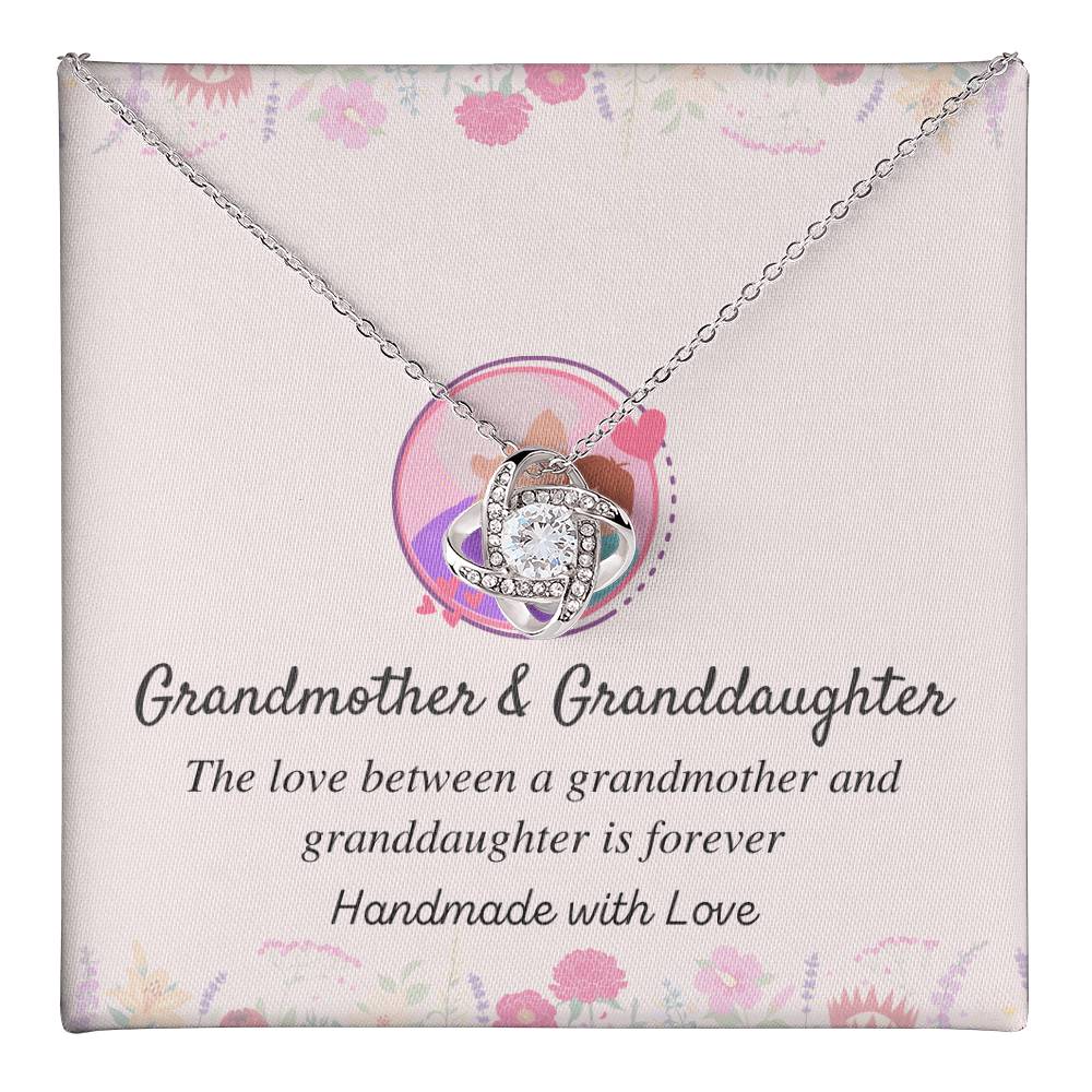 To My Granddaughter Love Knot Necklace – The Love Between Us — product image 39