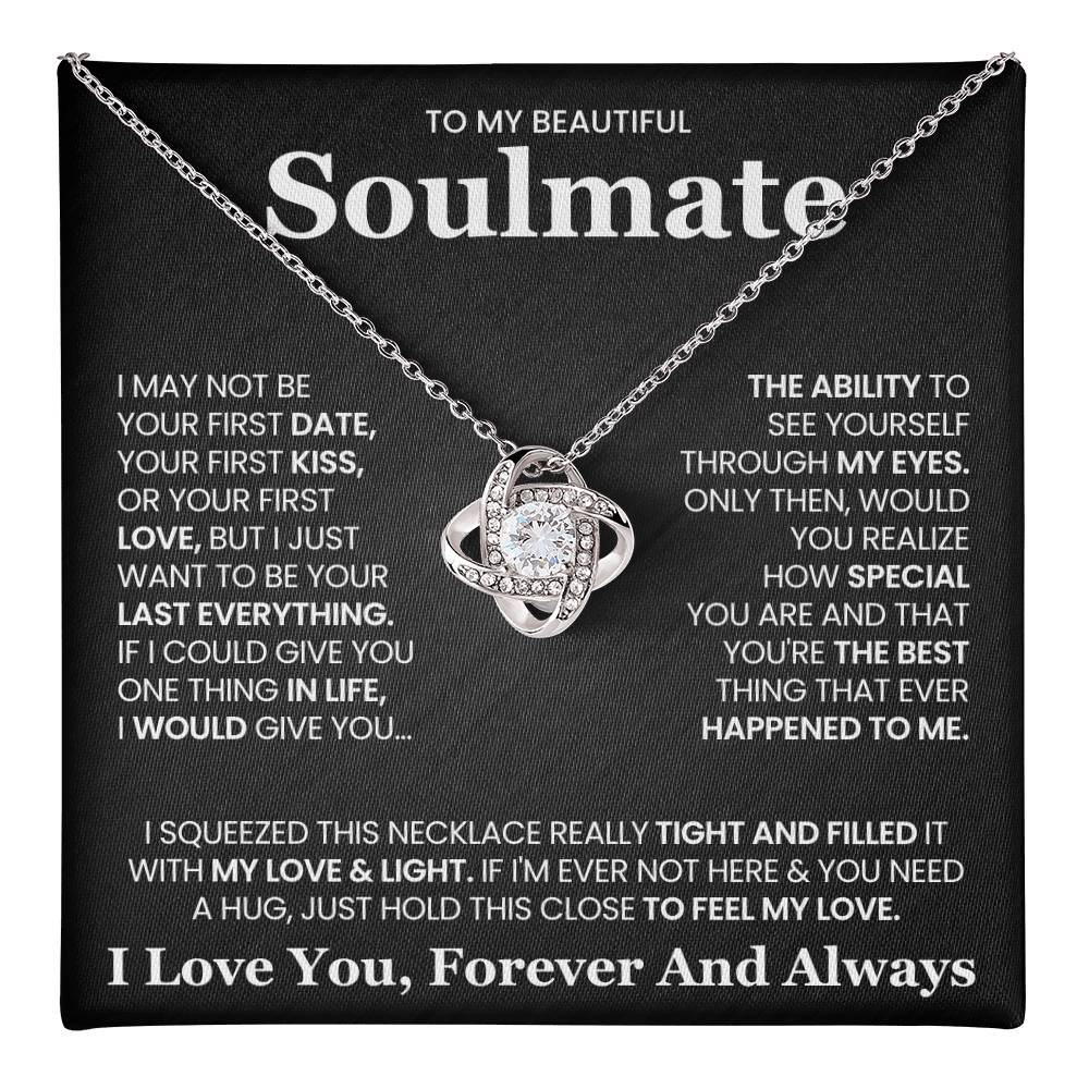 To My Soulmate Love Knot Necklace – Last Everything — product image 1