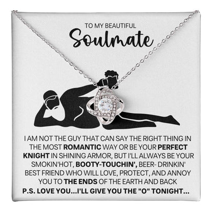 To My Beautiful Soulmate Love Knot Necklace – Best Friend Forever — product thumbnail 39