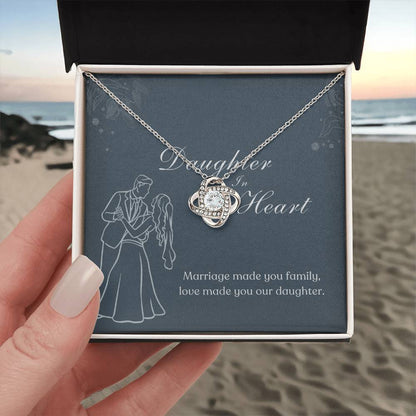 Daughter-in-Law Love Knot Necklace – Marriage Made You Family