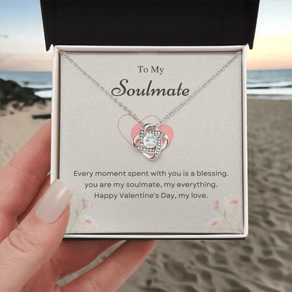 Valentine's Love Knot Necklace for Soulmate – My Everything