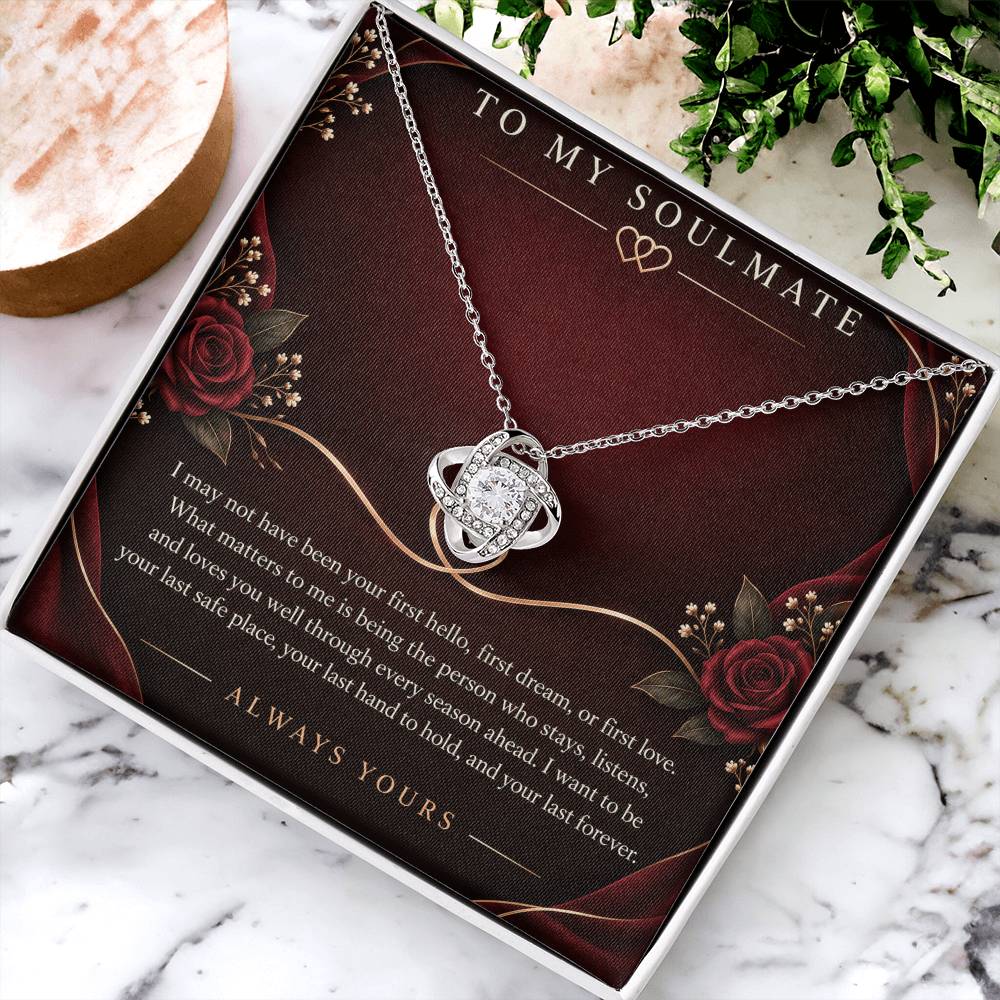 Love Knot Necklace for Soulmate from Partner – My Last Everything — product image 4