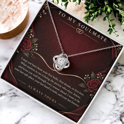 Love Knot Necklace for Soulmate from Partner – My Last Everything — product thumbnail 4