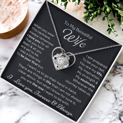 To My Beautiful Wife Love Knot Necklace – My Life and Inspiration — product thumbnail 4