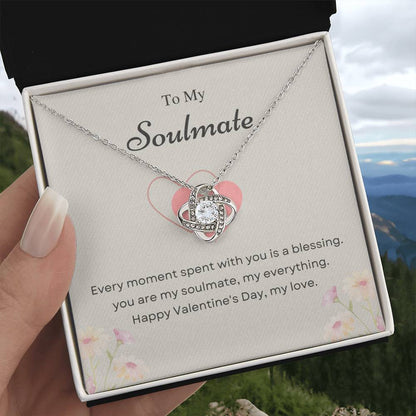Valentine's Love Knot Necklace for Soulmate – My Everything