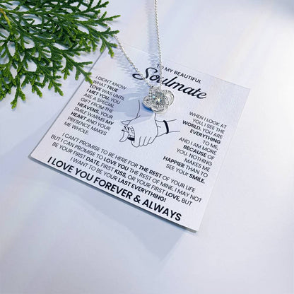 To My Beautiful Soulmate Love Knot Necklace – My Special Gift — product thumbnail 19
