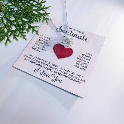 To My Precious Soulmate Love Knot Necklace – My Everything — product thumbnail 19
