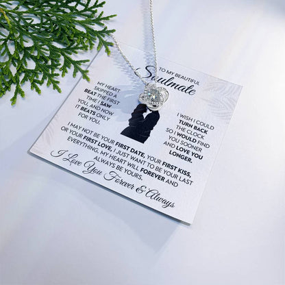 To My Beautiful Soulmate Love Knot Necklace – Love You Longer — product thumbnail 19