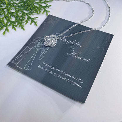 Daughter-in-Law Love Knot Necklace – Marriage Made You Family