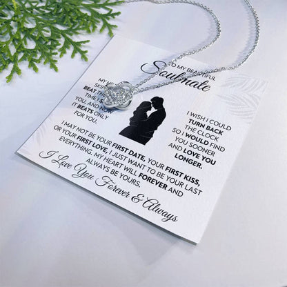 To My Beautiful Soulmate Love Knot Necklace – Love You Longer — product thumbnail 31