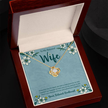 To My Beloved Romantic Wife Birthday, Anniversary, Valentines Love Kno