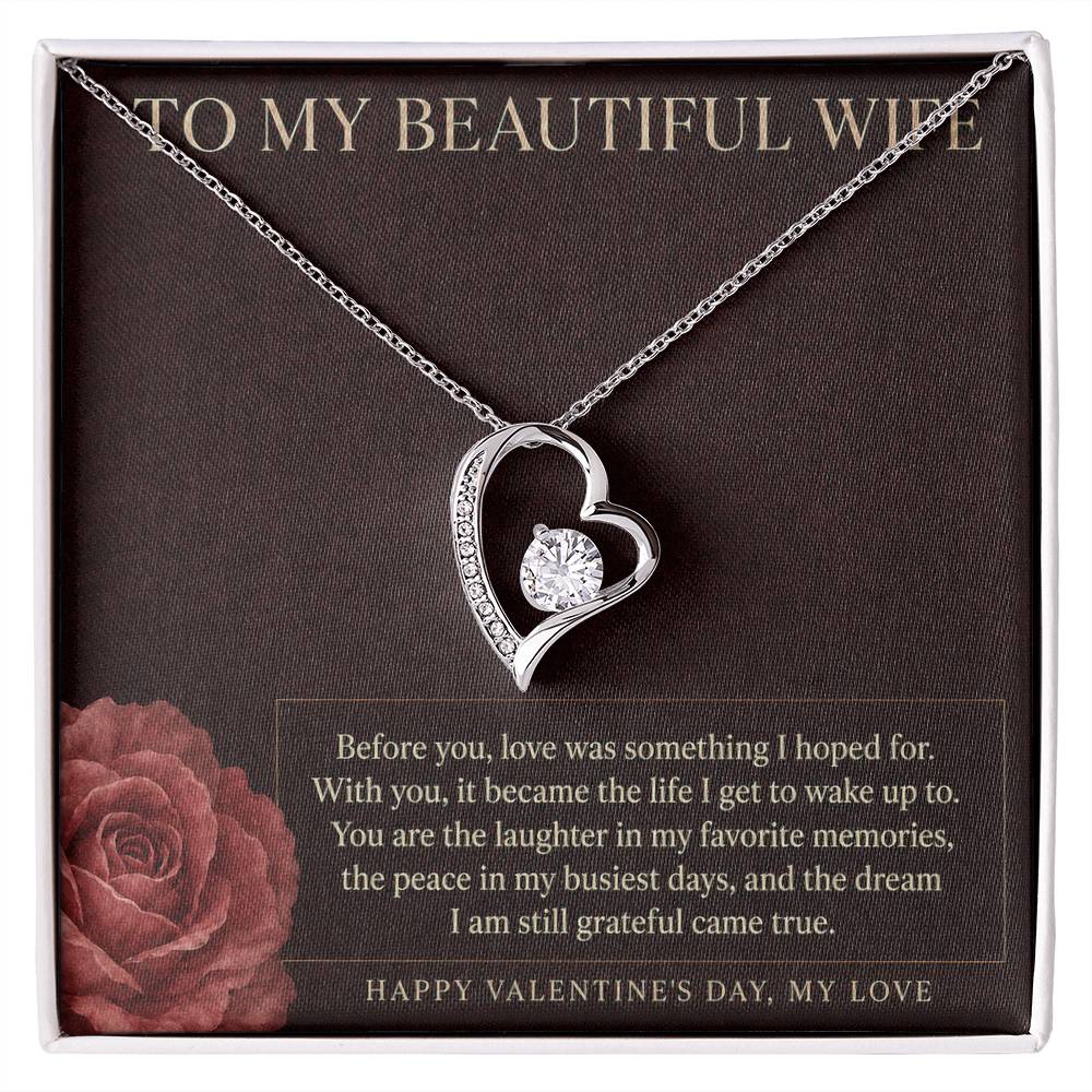 Forever Love Necklace for Wife from Husband – You Are My Always — product image 2