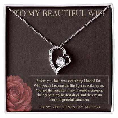 Forever Love Necklace for Wife from Husband – You Are My Always — product thumbnail 2