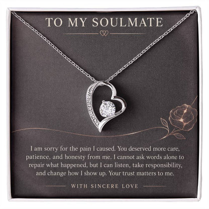 Forever Love Necklace for Soulmate from Partner – I Am Sorry — product thumbnail 2