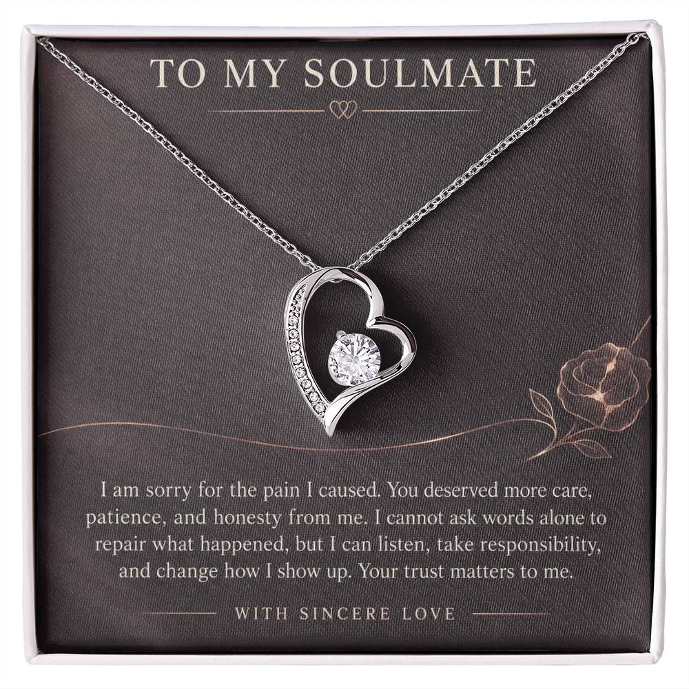 Forever Love Necklace for Soulmate from Partner – I Am Sorry — product image 3