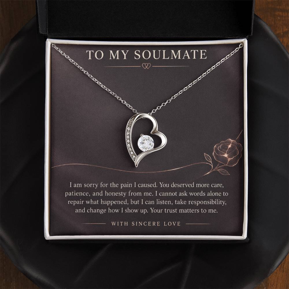 Forever Love Necklace for Soulmate from Partner – I Am Sorry — product image 5