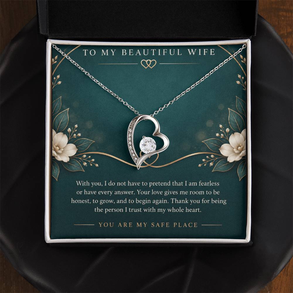 Forever Love Necklace for Wife from Husband – My Safe Place — product image 4