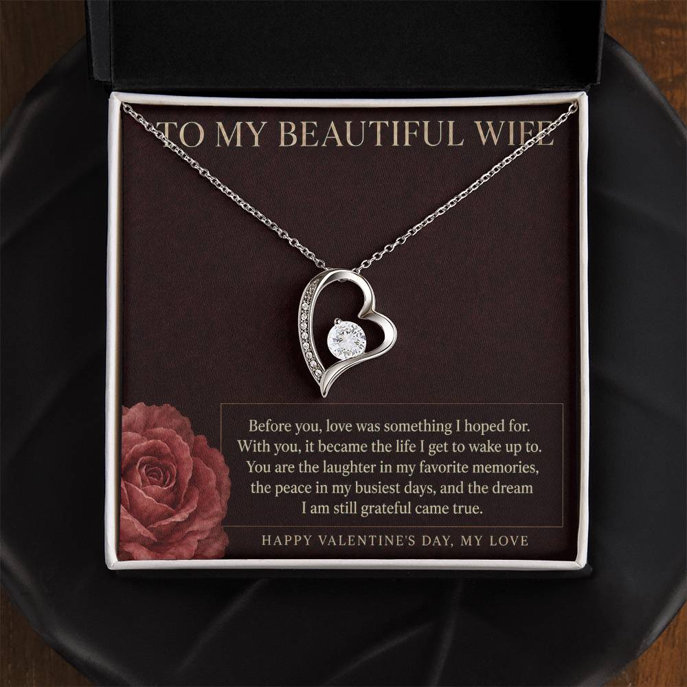 Forever Love Necklace for Wife from Husband – You Are My Always — product image 4