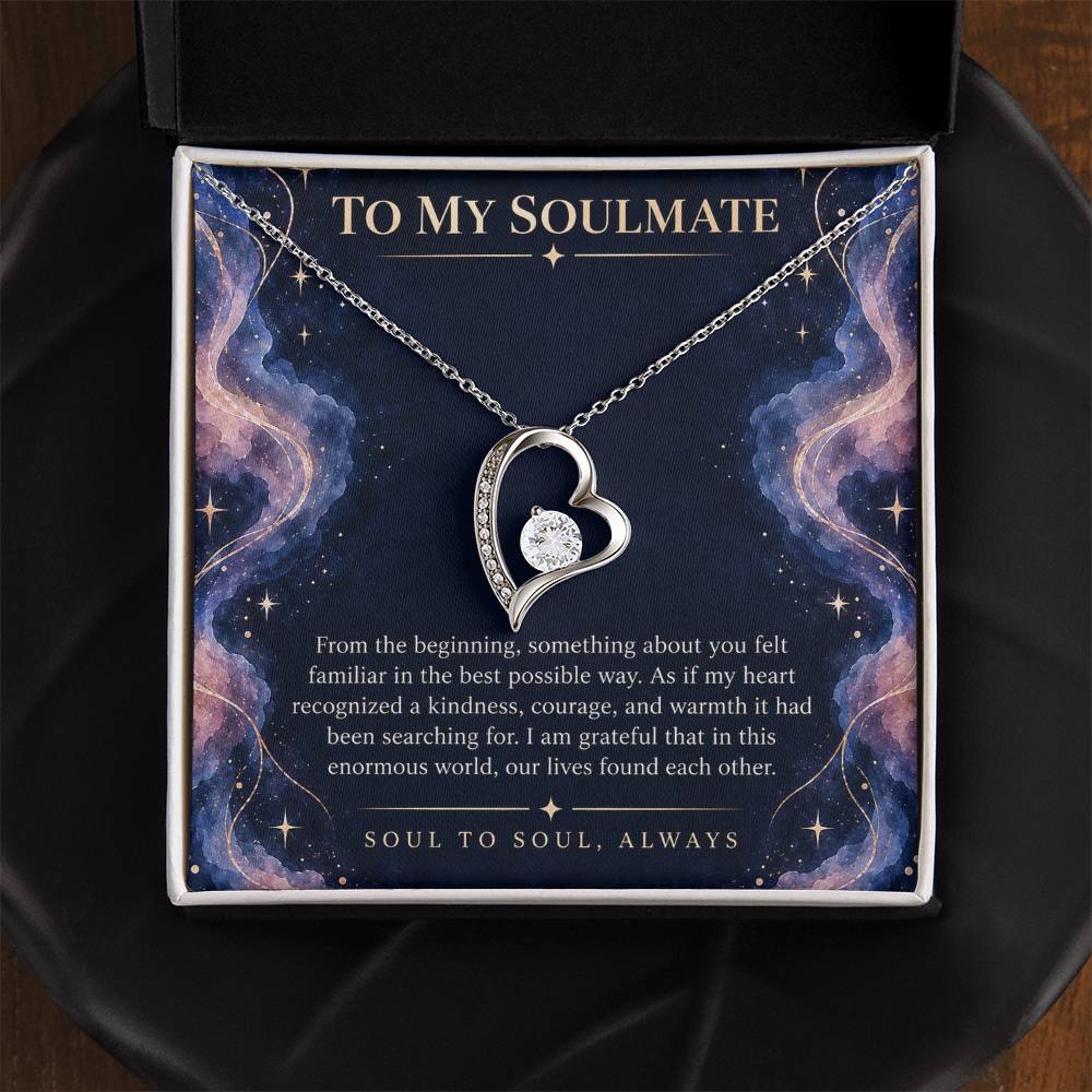 Forever Love Necklace for Soulmate – Our Souls Recognized Each Other — product image 4
